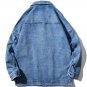 Letter Print Denim Jacket