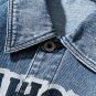 Letter Print Denim Jacket