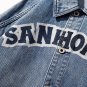 Letter Print Denim Jacket