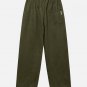 Letter Print Drawstring Pants