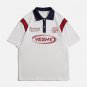 Letter Print Polo Tee