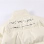 Letter Print Puffer Jacket