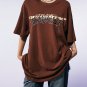 Letter Print Solid Tee