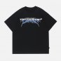Letter Print Solid Tee