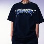 Letter Print Solid Tee