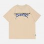 Letter Print Solid Tee