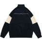 Letter Print Splicing Jacket