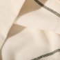 Letter Print Topstitch Hoodie