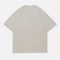 Letter Print Washed Tee