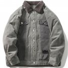 Letter Print Winter Coat