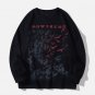 Letter Printed Sweatshirt