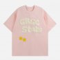 Lettered Star Embroidery Tee