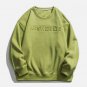 Letter Stamped Sweatshirt