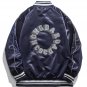 Letters Diamond Patch Jacket