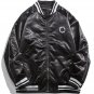 Letters Diamond Patch Jacket