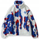 Love Label Tie Dye Sherpa Jacket