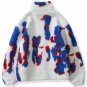 Love Label Tie Dye Sherpa Jacket