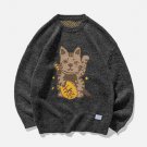 Lucky Cat Knit Sweater