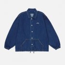 Lucky Number Embroidered Denim Jacket