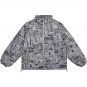 Magazine Newspaper Print Winter Coat