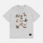Male Cats Print Tee