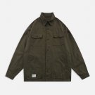 Multi-Pocket Shirt Jacket