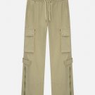 Multi-pocket Technical Zip Cargo Pants