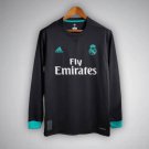 17/18 Real Madrid Long Sleeve Away Kit