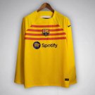 23/24 FC Barcelona Long Sleeve Away Kit