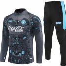 25/26 Napoli Training Black Kids Size Tracksuit