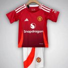 24/25 Manchester United Home Kids Size Kit