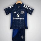 24/25 Manchester United Away Kids Size Kit