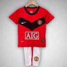 09/10 Manchester United Home Kids Size Kit