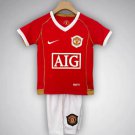 06/07 Manchester United Home Kids Size Kit