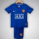 08/09 Manchester United Away Kids Size Kit