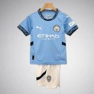 24/25 Manchester City Home Kids Size Kit