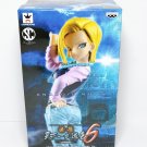Banpresto Dragon Ball Super Android 18 Figure SCultures BIG Tenkaichi Budokai 6