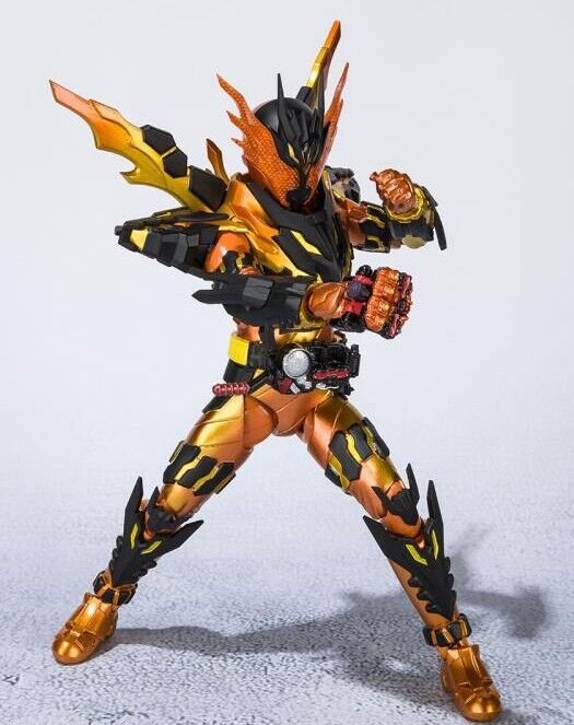 Bandai Tamashii Web S.H.Figuarts Kamen Rider Cross-Z Magma Action Figure (H5.9")