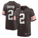 Men's Amari Cooper Brown Cleveland Browns Game Jersey