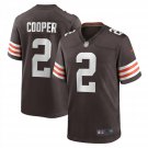 Men's Amari Cooper Brown Cleveland Browns Player Game Jersey