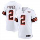 Men's Amari Cooper White Cleveland Browns Alternate Game Jersey
