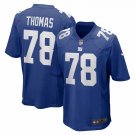 Men's Andrew Thomas Royal New York Giants Player Game Jersey