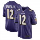 Men's Anthony Brown Purple Baltimore Ravens Player Game Jersey