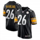 Men's Anthony McFarland Jr. Black Pittsburgh Steelers Game Player Jersey