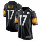 Men's Anthony Miller Black Pittsburgh Steelers Game Jersey