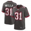 Men's Antoine Winfield Jr. Pewter Tampa Bay Buccaneers Game Jersey
