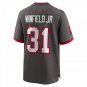 Men's Antoine Winfield Jr. Pewter Tampa Bay Buccaneers Game Jersey