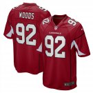 Men's Antwaun Woods Cardinal Arizona Cardinals Game Player Jersey