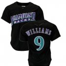 Men's Arizona Diamondbacks Matt Williams Mitchell & Ness Black Cooperstown Collection Batting Practi
