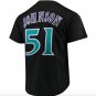 Men's Arizona Diamondbacks Randy Johnson Mitchell & Ness Black Cooperstown Collection Batting Practi